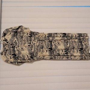 Vintage Liz Clairborne, Zebra Print, size 8